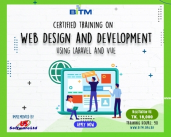 Web Design and Development using Laravel and Vue