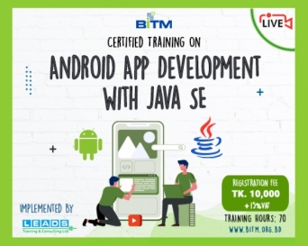 Online Course : Certificate Course on Android App Development with Java SE