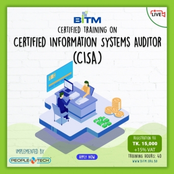 Online Training on Certified Information Systems Auditor (CISA)