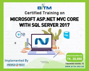 Microsoft Asp.net MVC Core  With  SQL Server 2017