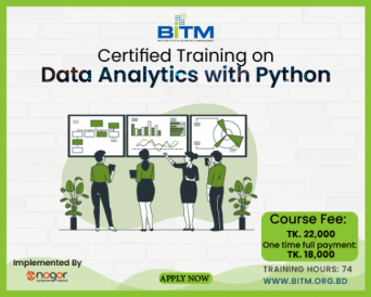 Certified Training on Data Analytics with Python