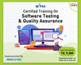 Online Training on Software Testing & Quality Assurance