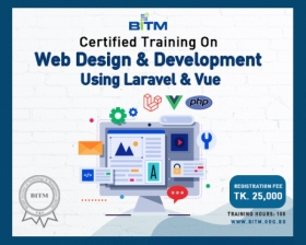 Certified Training on Web Design & Development Using Laravel & Vue(4th batch)