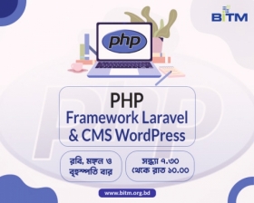 Certified Online Course on PHP Framework Laravel & CMS WordPress