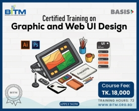 Certified Training on Graphic and Web UI Design(8th batch)