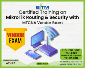 Certified Training on MikroTik Routing & Security with MTCNA Vendor Exam